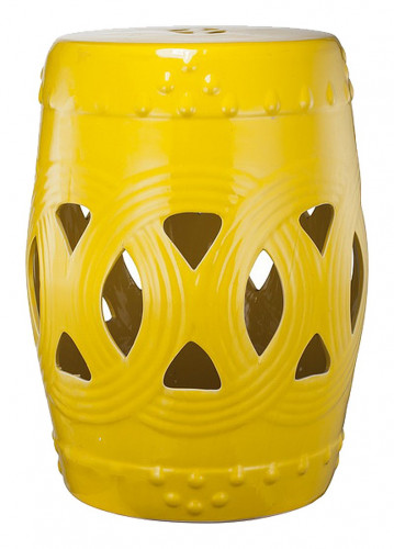 керамический столик-табурет fence stool yellow во Владивостоке