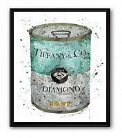 постер soup tiffany & co а4 во Владивостоке