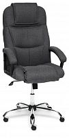 компьютерное кресло tetchair бергамо (крестовина хром, обивка ткань) для руководителя во Владивостоке