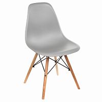 стул деревянный eames pc-015 grey во Владивостоке