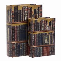 шкатулки-книги, набор из 2 шт. мультиколор во Владивостоке