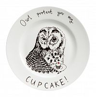 тарелка owl protect you my cup cake во Владивостоке