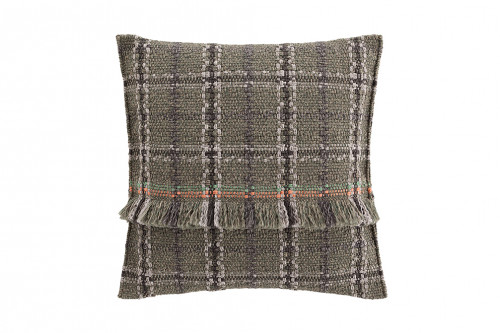 подушка большая gan tartan green от gan во Владивостоке
