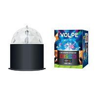 светодиодный светильник-проектор (09840) volpe disco uli-q302 03w/rgb black во Владивостоке