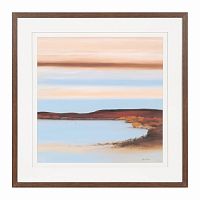 постер sunrise on the shore разноцветный во Владивостоке