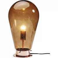 лампа настольная bulb коричневая во Владивостоке