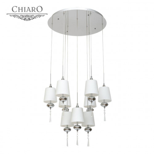 подвесная люстра chiaro фьюжен 392010409 во Владивостоке