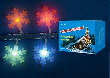 светодиодная гирлянда «снежинки-3» 700см (07936) uniel uld-s0700-050/dta multi ip20 snowflakes-3 во Владивостоке