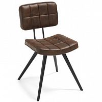 стул lola seat pu brown ноги эпоксидный черный c592u09 от la forma (ex julia grup) во Владивостоке