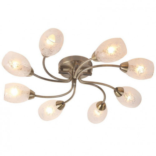 потолочная люстра idlamp carmina 201/8pf-oldbronze во Владивостоке