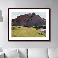 картина: the rocky slope, 1875г. во Владивостоке