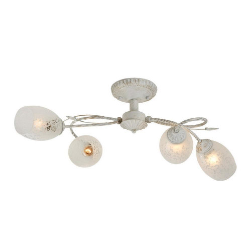 потолочная люстра idlamp julia 874/4pf-whitepatina во Владивостоке