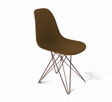 стул dsr коричневый s50 (eames style) во Владивостоке