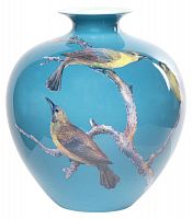 ваза настольная turdus blue low во Владивостоке