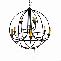 люстра-клетка otis серебро во Владивостоке