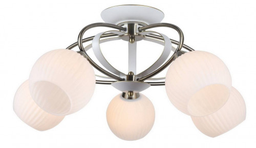 потолочная люстра arte lamp ellisse a6342pl-5wg во Владивостоке