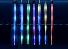 занавес светодиодный уличный «сосульки» 300см (11126) uld-e3005-210/dtk rgb ip44 frosted icicle во Владивостоке