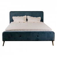 кровать двуспальная 160х200 бирюзовая button tufted во Владивостоке