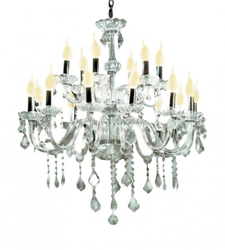 люстра avensis clear glass белая во Владивостоке