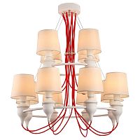 подвесная люстра arte lamp sergio a3325lm-8-4wh во Владивостоке