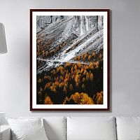 картина: snowy mountains во Владивостоке