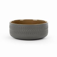 тарелка tactile диаметр 15 темно-серый во Владивостоке
