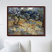 картина: olive trees, 1889г. во Владивостоке