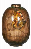 ваза настольная fresco brown butterfly во Владивостоке