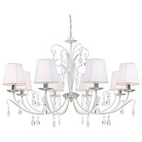 подвесная люстра arte lamp romana snow a1743lm-8wh во Владивостоке