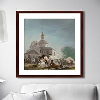 картина: saint isidore's day at the saint's hermitage, 1799г. во Владивостоке