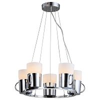 подвесная люстра arte lamp brooklyn a9484sp-5cc хром во Владивостоке