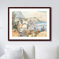картина: a view of capri, 1927г. во Владивостоке