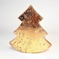 украшение новогоднее ель золотая golden tree, 23х23х2,5 см во Владивостоке