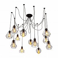 подвесная люстра arte lamp a4051sp-12bk во Владивостоке