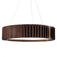 люстра ротор шпон ореха d55 коричневая во Владивостоке