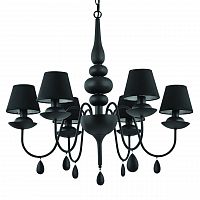 подвесная люстра ideal lux blanche sp6 nero во Владивостоке