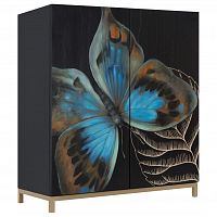 комод butterfly черный во Владивостоке