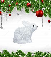 фигурка светодиодная «кролик» 24x27см (09561) uld-m2724-032/sta во Владивостоке
