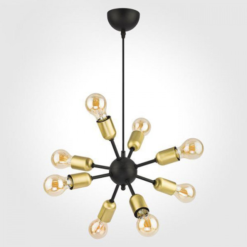 подвесная люстра tk lighting 1468 estrella black во Владивостоке