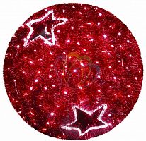 фигура led шар 120 см, красный во Владивостоке