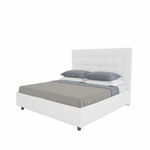 кровать royal black 90х200 велюр молочный р во Владивостоке