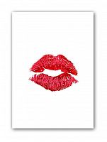 постер kiss а3 (красный) во Владивостоке