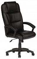 компьютерное кресло tetchair бергамо (крестовина пластик, обивка кож/зам) для руководителя во Владивостоке