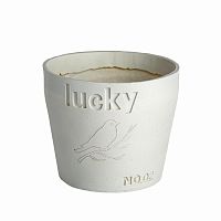 цветочный горшок lucky белый во Владивостоке