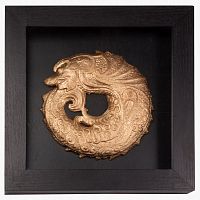 декор copper fish wood frame во Владивостоке