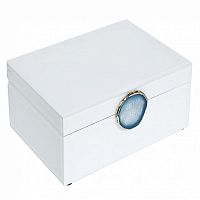 шкатулка для украшений белая 28x10x20 см во Владивостоке