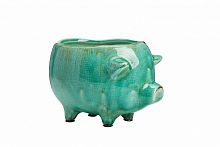 цветочный горшок pig planter голубой во Владивостоке