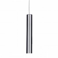 подвесной светодиодный светильник ideal lux ultrathin sp1 small round cromo во Владивостоке