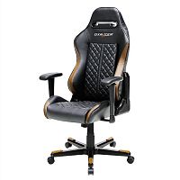 кресло геймерское dxracer черно-коричневое во Владивостоке