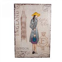 декоративное настенное панно london girl во Владивостоке